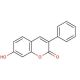 3-Phenylumbelliferone (CAS 6468-96-8) - chemical structure image