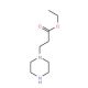 3-(Piperazin-1-yl)propionic acid ethyl ester 的分子结构, CAS编号: 43032-38-8 3-(Piperazin-1-yl)propionic acid ethyl ester (CAS 43032-38-8) - chemical structure image