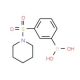 3-(Piperidin-1-ylsulfonyl)phenylboronic acid (CAS 690662-96-5) - chemical structure image