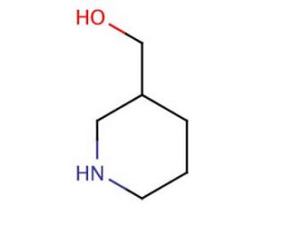 3-Piperidinemethanol (CAS 4606-65-9) - chemical structure image
