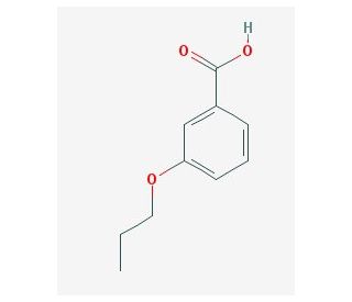 3-Propoxybenzoic acid (CAS 190965-42-5) - chemical structure image