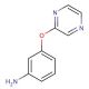 3-(pyrazin-2-yloxy)aniline - chemical structure image