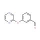 3-(pyrazin-2-yloxy)benzaldehyde - chemical structure image