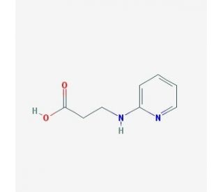 3-(pyridin-2-ylamino)propanoic acid (CAS 104961-64-06/28/2011) - chemical structure image