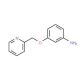 3-(pyridin-2-ylmethoxy)aniline - chemical structure image