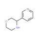 3-pyridin-3-yl morpholine (CAS 887344-25-4) - chemical structure image