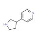 3-(Pyridin-4-yl)pyrrolidine (CAS 150281-47-3) - chemical structure image