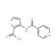 3-(pyridine-4-amido)thiophene-2-carboxylic acid - chemical structure image