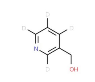 3-Pyridine-methanol-d4 (CAS 258854-74-9) - chemical structure image