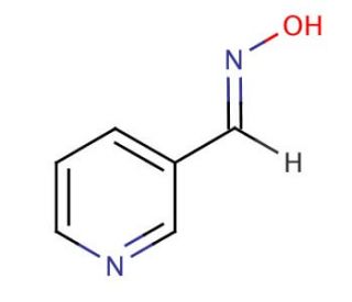 3-Pyridinealdoxime (CAS 1193-92-6) - chemical structure image
