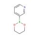3-Pyridineboronic acid 1,3-propanediol ester (CAS 131534-65-1) - chemical structure image