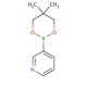 3-Pyridineboronic acid neopentylglycol ester (CAS 845885-86-1) - chemical structure image