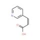 3-Pyridinyl-acrylic acid (CAS 1126-74-5) - chemical structure image