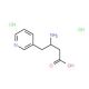 (3-Pyridyl)-D-beta-homoalanine dihydrochloride (CAS 269396-64-7) - chemical structure image