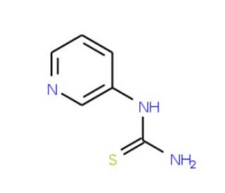 3-Pyridylthiourea (CAS 30162-37-9) - chemical structure image