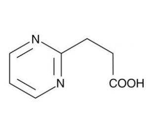 3-Pyrimidin-2-yl-Propionic Acid (CAS 439108-20-0) - chemical structure image