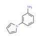 3-Pyrrol-1-yl-phenylamine (CAS 89353-42-4) - chemical structure image