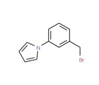 3-Pyrrol-1-ylbenzyl bromide (CAS 112596-36-8) - chemical structure image