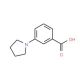 3-(Pyrrolidin-1-yl)benzoic acid (CAS 72548-79-9) - chemical structure image