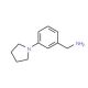 (3-Pyrrolidin-1-ylphenyl)methylamine (CAS 175696-70-5) - chemical structure image