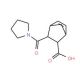 3-(Pyrrolidine-1-carbonyl)-bicyclo[2.2.1]hept-5-ene-2-carboxylic acid (CAS 436811-25-5) - chemical structure image
