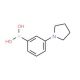 3-(Pyrrolidino)phenylboronic acid 的分子结构, CAS编号: 120347-75-3 3-(Pyrrolidino)phenylboronic acid (CAS 120347-75-3) - chemical structure image