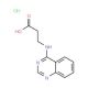 3-(Quinazolin-4-ylamino)-propionic acid hydrochloride - chemical structure image