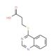3-(Quinazolin-4-ylthio)propanoic acid - chemical structure image