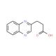 3-Quinoxalin-2-ylpropanoic acid - chemical structure image