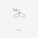 3-Quinuclidinol hydrochloride (CAS 6238-13-7) - chemical structure image