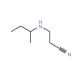 3-(sec-Butylamino)propanenitrile - chemical structure image