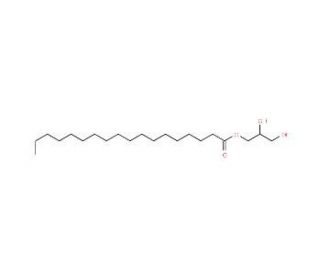 3-Stearoyl-sn-glycerol (CAS 14811-92-8) - chemical structure image