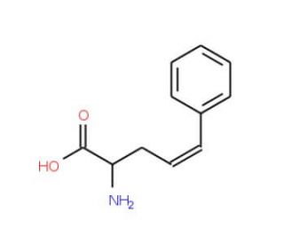 3-Styryl-L-alanine (CAS 267650-37-3) - chemical structure image