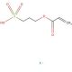 3-Sulfopropyl acrylate potassium salt (CAS 31098-20-1) - chemical structure image