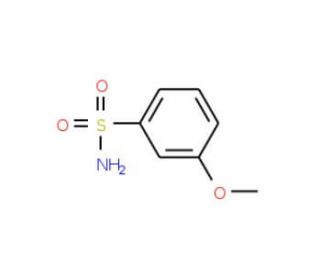 3-Sulphamoylanisole (CAS 58734-57-9) - chemical structure image