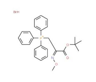 [3-(tert-Butoxy)-2-(methoxyimino)-3-oxopropyl]-(triphenyl)phosphonium bromide - chemical structure image
