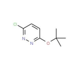 3-(tert-Butoxy)-6-chloropyridazine (CAS 17321-24-3) - chemical structure image