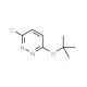 3-(tert-Butoxy)-6-chloropyridazine (CAS 17321-24-3) - chemical structure image