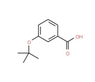3-(tert-Butoxy)benzenecarboxylic acid (CAS 15360-02-8) - chemical structure image