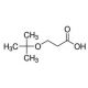 3-(tert-Butoxy)propionic acid (CAS 21150-73-2) - chemical structure image