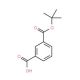3-(tert-Butoxycarbonyl)benzoic acid (CAS 33704-19-7) - chemical structure image