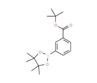 3-(tert-Butoxycarbonyl)phenylboronic acid pinacol ester (CAS 903895-48-7) - chemical structure image