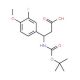 3-tert-Butoxycarbonylamino-3-(3-fluoro-4-methoxy-phenyl)-propionic acid - chemical structure image