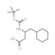 3-tert-Butoxycarbonylamino-4-cyclohexylbutyric acid - chemical structure image