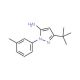 3-tert-Butyl-1-(3-methylphenyl)-1H-pyrazol-5-amine (CAS 898537-77-4) - chemical structure image