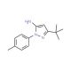 3-tert-butyl-1-(4-methylphenyl)-1H-pyrazol-5-amine (CAS 285984-25-0) - chemical structure image