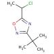 3-tert-butyl-5-(1-chloroethyl)-1,2,4-oxadiazole - chemical structure image