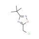3-tert-butyl-5-(chloromethyl)-1,2,4-oxadiazole (CAS 944901-64-8) - chemical structure image