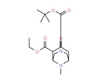 3-(tert-Butyl) 6-ethyl 9-methyl-7-oxo-3,9-diazabicyclo[3.3.1]nonane-3,6-dicarboxylate (CAS 68159-07-9) - chemical structure i