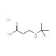 3-(tert-butylamino)propanoic acid hydrochloride (CAS 51482-99-6) - chemical structure image